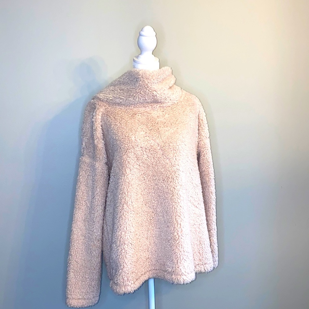 A New Day Top Sweater Sweatshirt Sherpa